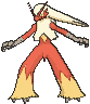 Blaziken animated sprite