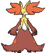 Delphox animated sprite