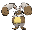 Diggersby animated sprite