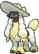 Furfrou-Debutante animated sprite