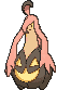 Gourgeist Jumbo Variety animated sprite