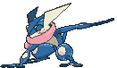 Greninja animated sprite