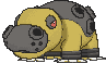 Hippowdon animated sprite