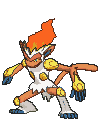 Infernape animated sprite