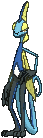 Inteleon animated sprite