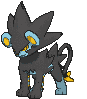 Luxray animated sprite