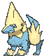 Manectric animated sprite