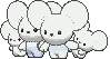 Maushold Family of Four animated sprite
