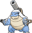 Mega Blastoise animated sprite