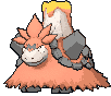 Mega Camerupt animated sprite