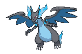 Mega Charizard X animated sprite