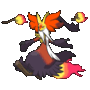 Mega Delphox animated sprite