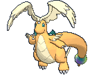 Mega Dragonite animated sprite