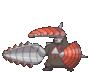 Mega Excadrill animated sprite