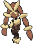 Mega Lopunny animated sprite