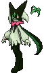 Meowscarada animated sprite