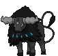 Paldean Tauros Aqua Breed animated sprite