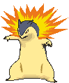 Typhlosion animated sprite