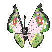 Vivillon Fancy Pattern animated sprite