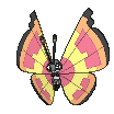 Vivillon Sun Pattern animated sprite