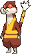 Watchog animated sprite