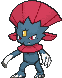 Weavile animated sprite