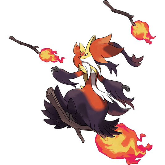 Mega Delphox artwork
